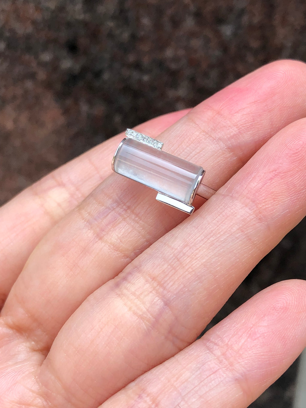 Natural Type A Icy Jadeite Ring | ClassicJade Singapore