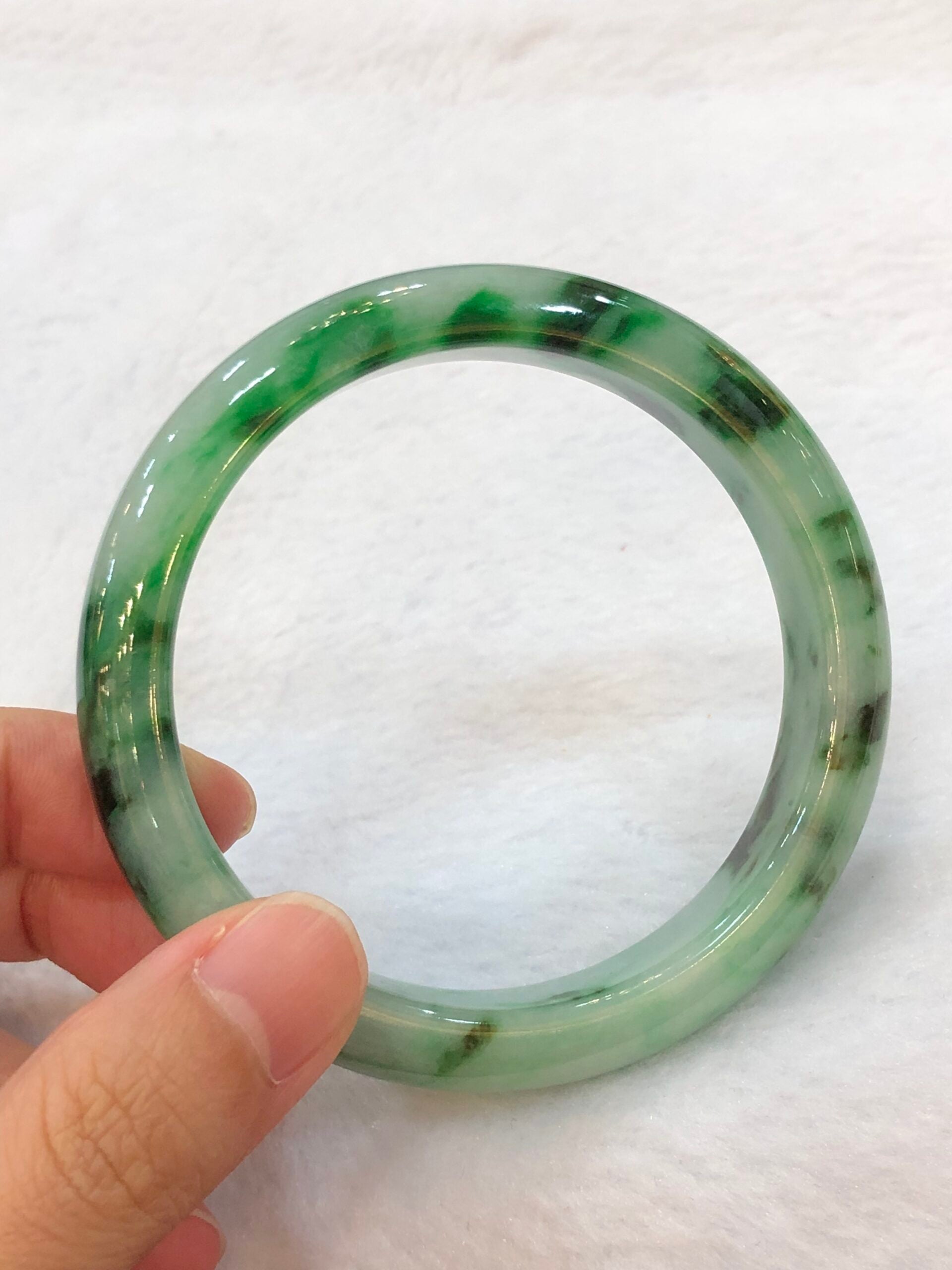Green Jade Bangle