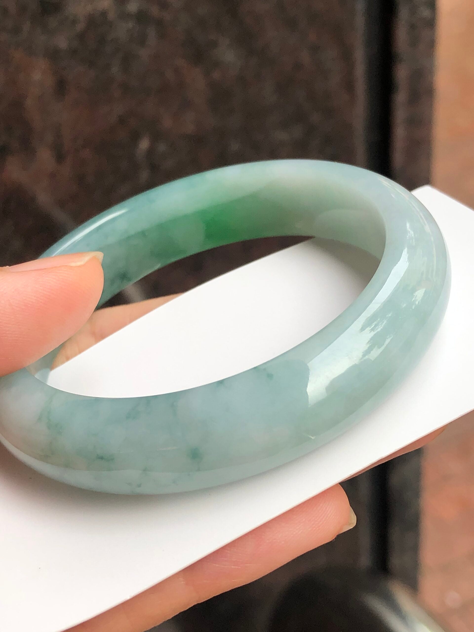 Green Jade Bangle
