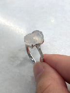 Icy Jade Pixiu Ring