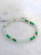 Icy Multi Colours Jade Bracelet