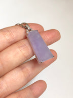 Lavender Jade Pendant