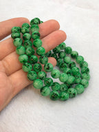 Green Jade Beads Necklace