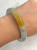 Honey Yellow Jade Bangle