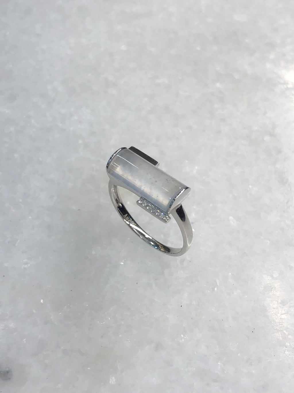 Natural Type A Icy Jadeite Ring | ClassicJade Singapore