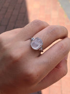 Icy Jade Pixiu Ring