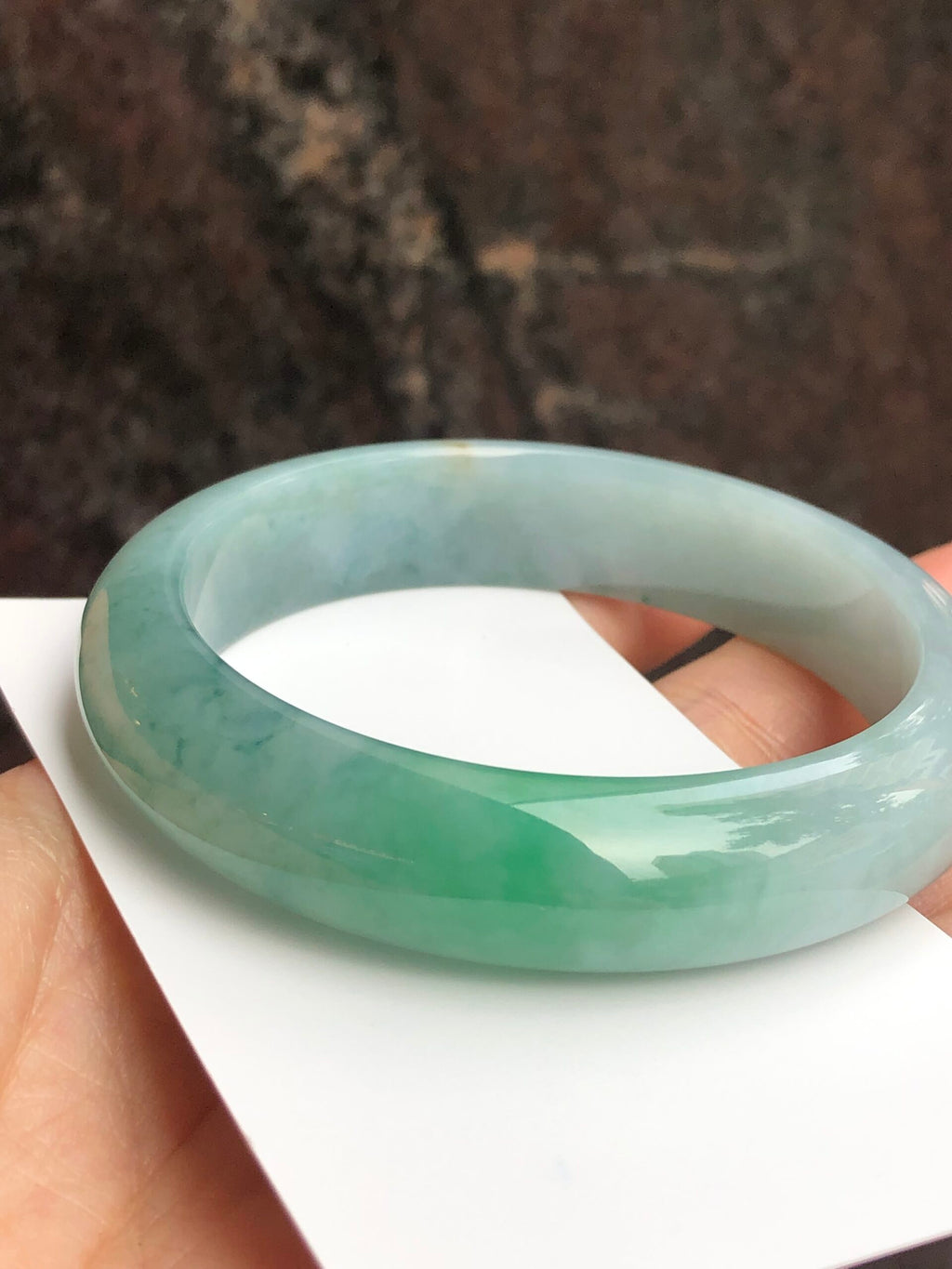 Green Jade Bangle