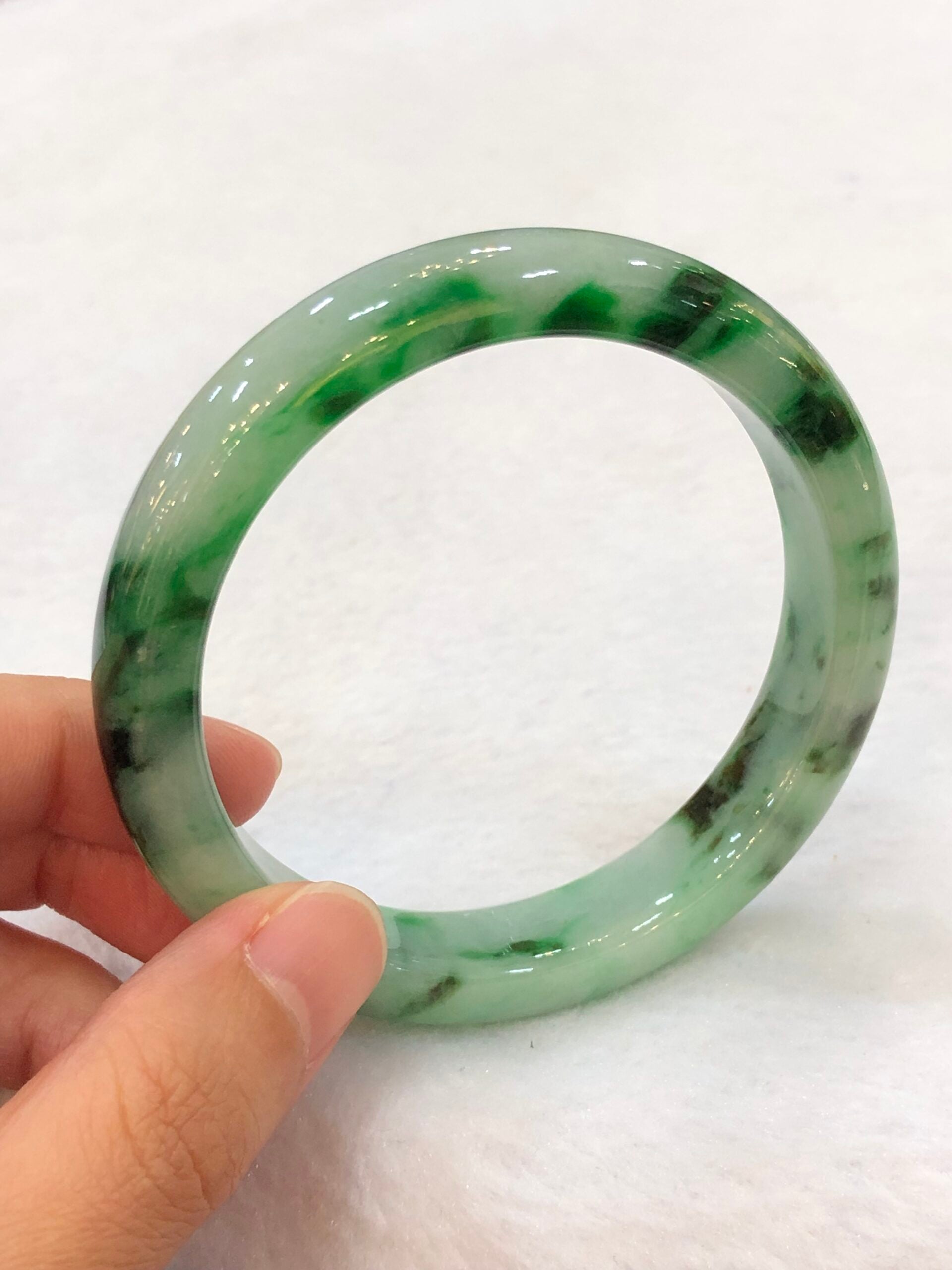 Green Jade Bangle