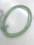 Icy Green Jade Beads Necklace