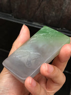 Nephrite Jade Scenery Pendant