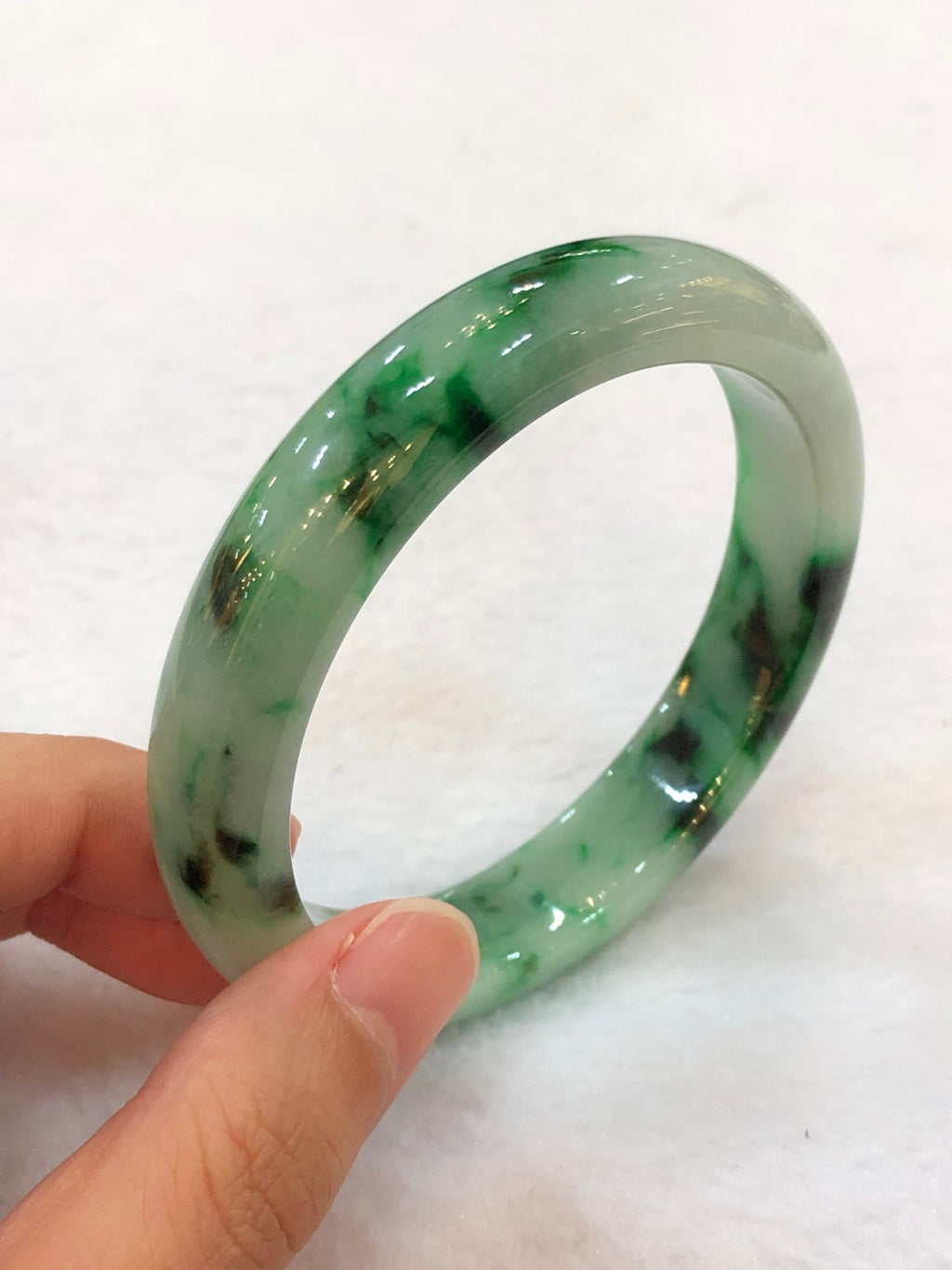 Green Jade Bangle