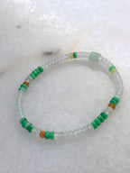 Icy Multi Colours Jade Bracelet