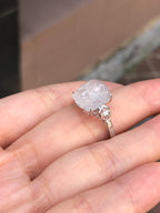 Icy Jade Pixiu Ring