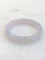 Natural Type A Icy Lavender Jadeite Bangle ClassicJade