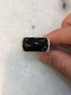 Mo Cui Jade Saddle Ring