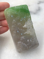 Nephrite Jade Scenery Pendant