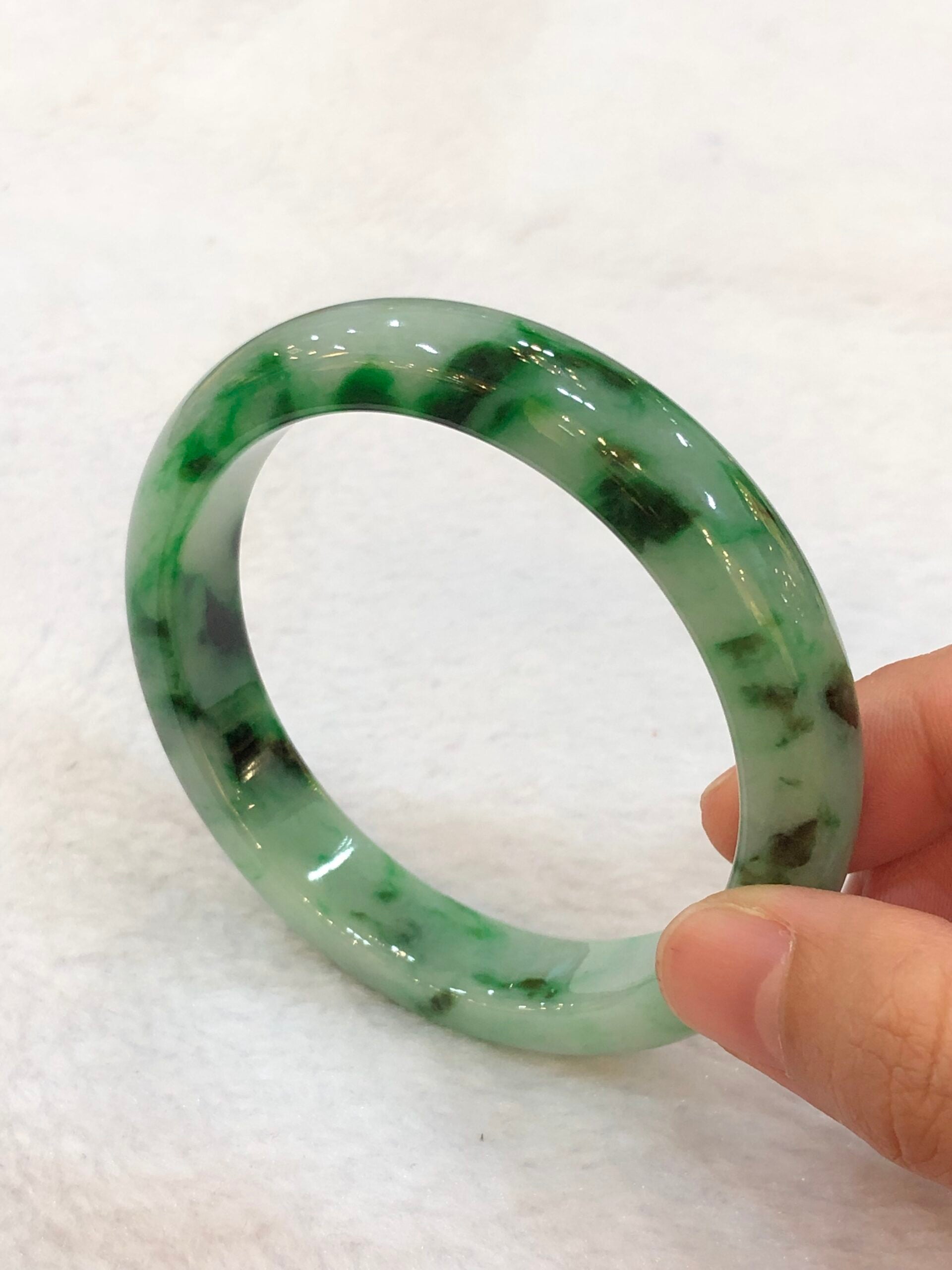 Green Jade Bangle