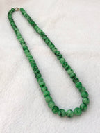 Green Jade Beads Necklace