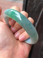 Green Jade Bangle