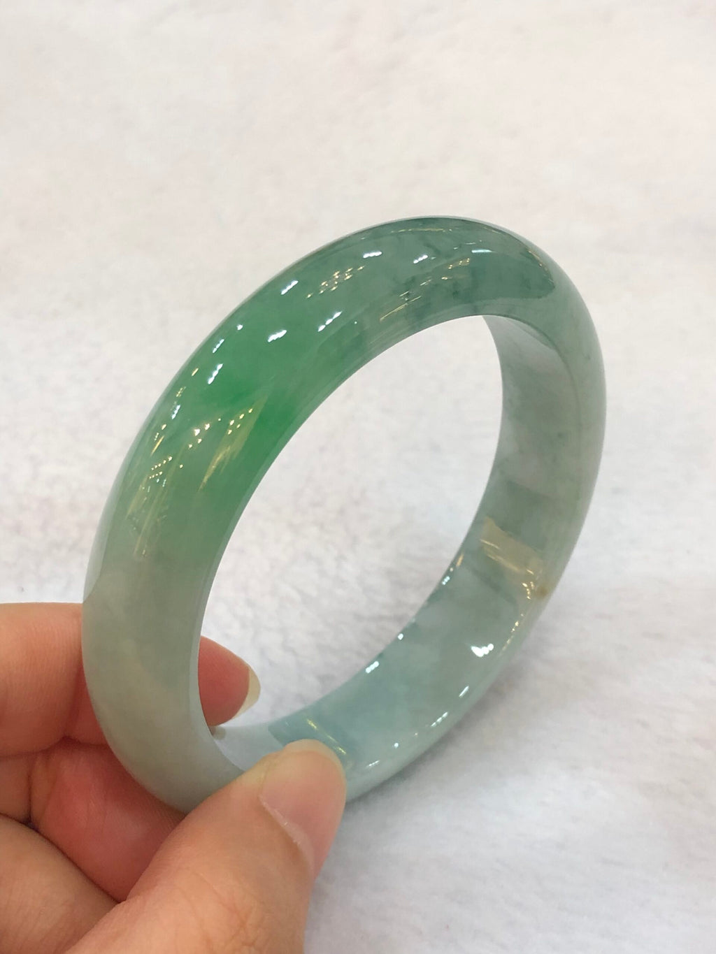 Green Jade Bangle