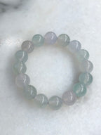 Icy Multi Colours Jade Beads Necklace and Bracelet