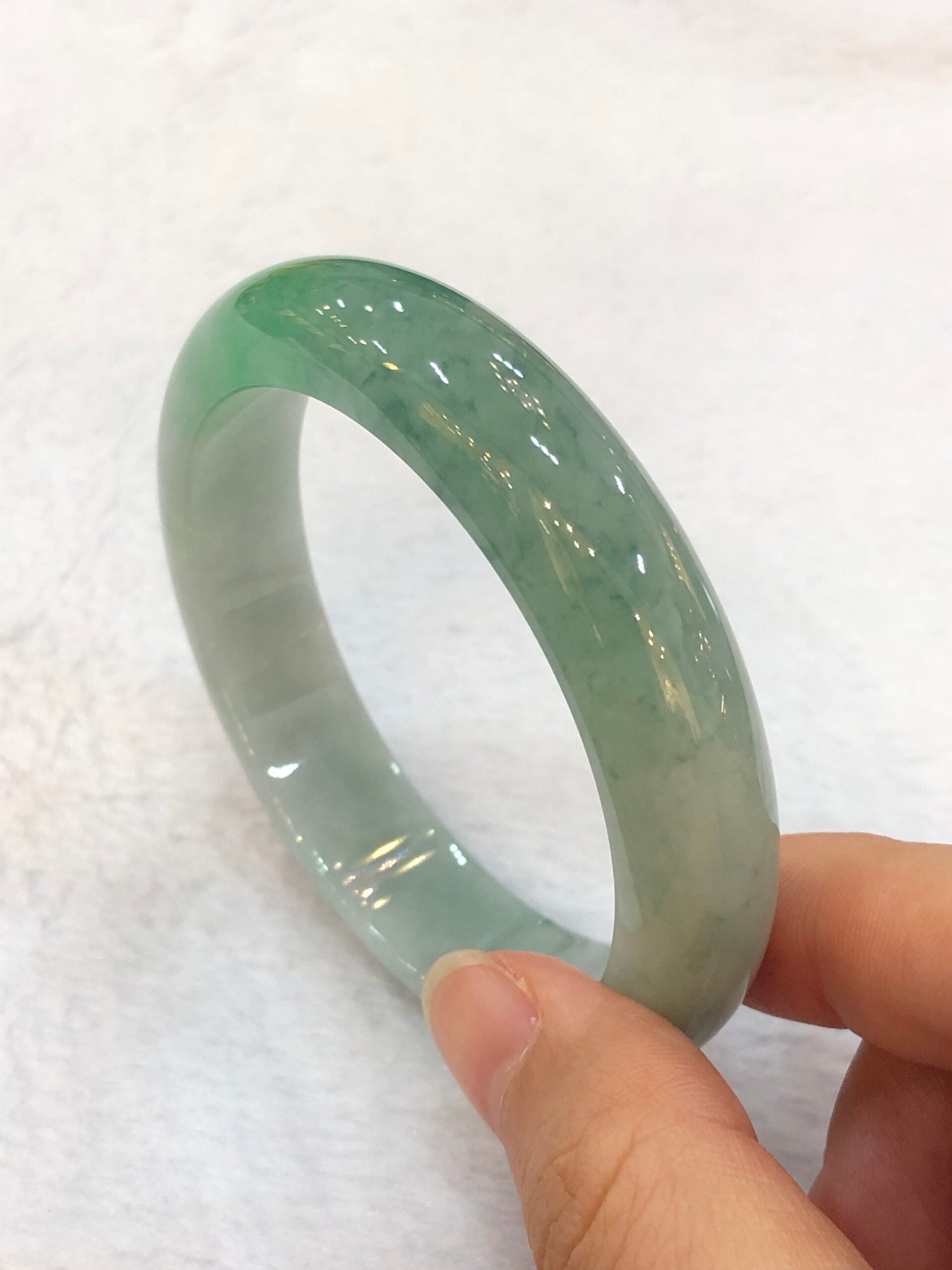 Green Jade Bangle