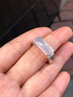 Icy Jade Saddle Ring