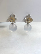 Icy Jade Balls Earrings