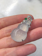 Icy Jade Gourd Pendant