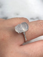 Icy Jade Pixiu Ring