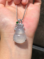 Icy Jade Gourd Pendant