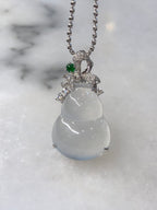 Icy Jade Gourd Pendant