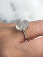 Icy Jade Pixiu Ring