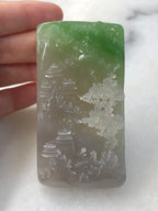Nephrite Jade Scenery Pendant