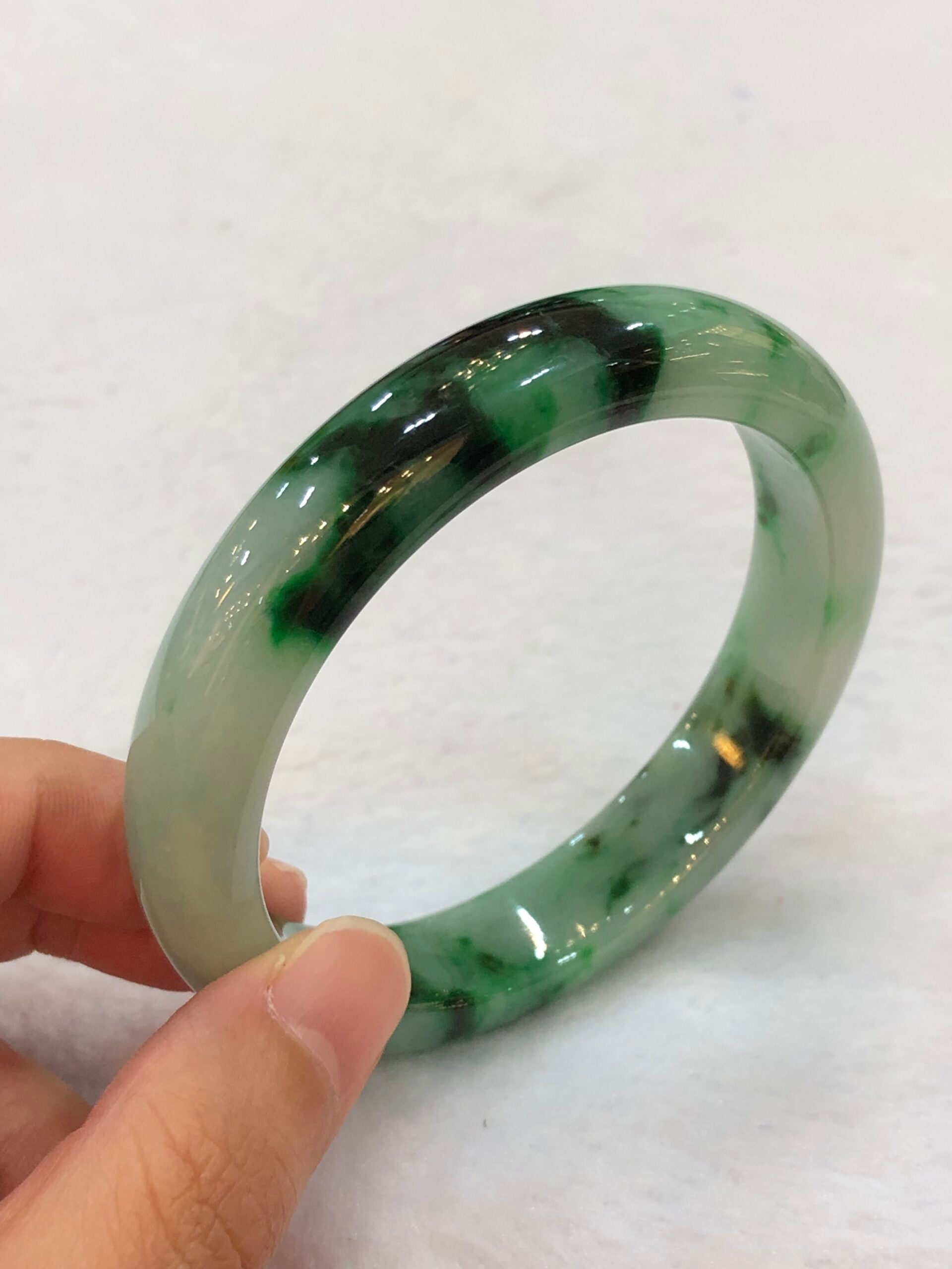 Green Jade Bangle