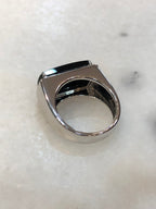 Mo Cui Jade Saddle Ring