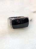 Mo Cui Jade Saddle Ring