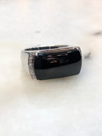 Mo Cui Jade Saddle Ring