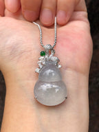 Icy Jade Gourd Pendant