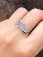 Natural Type A Icy Jadeite Ring | ClassicJade Singapore