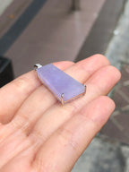 Lavender Jade Pendant