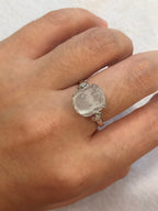 Icy Jade Pixiu Ring