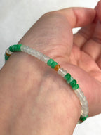 Icy Multi Colours Jade Bracelet