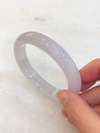 Natural Type A Icy Lavender Jadeite Bangle ClassicJade