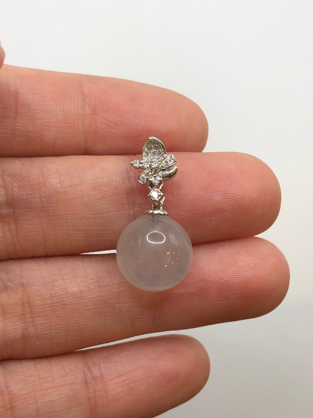 Icy Jade Ball Pendant