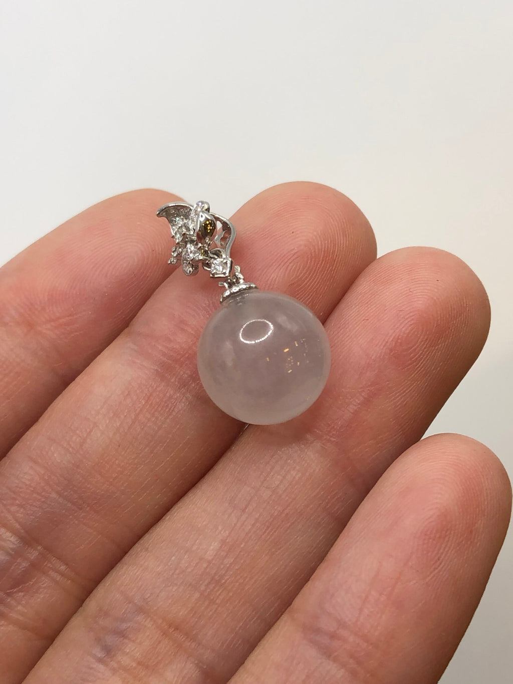 Icy Jade Ball Pendant