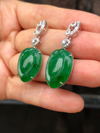 Green Ruyi Earrings