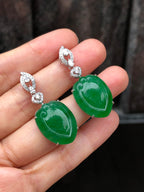 Green Ruyi Earrings