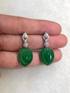 Green Ruyi Earrings