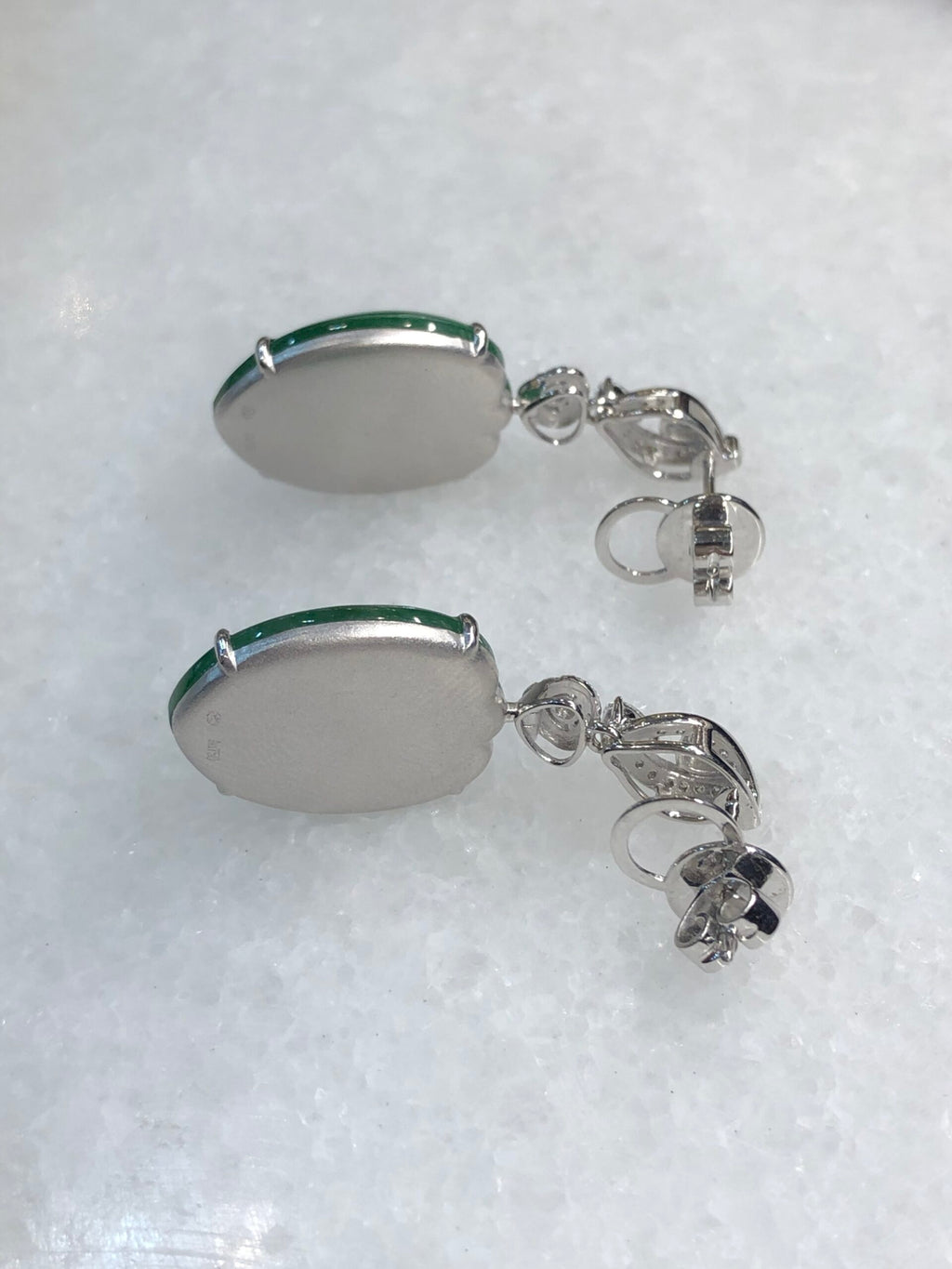 Green Ruyi Earrings